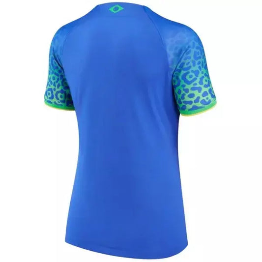 Camisa Brasil 2022 Azul - Feminina | FutMantos