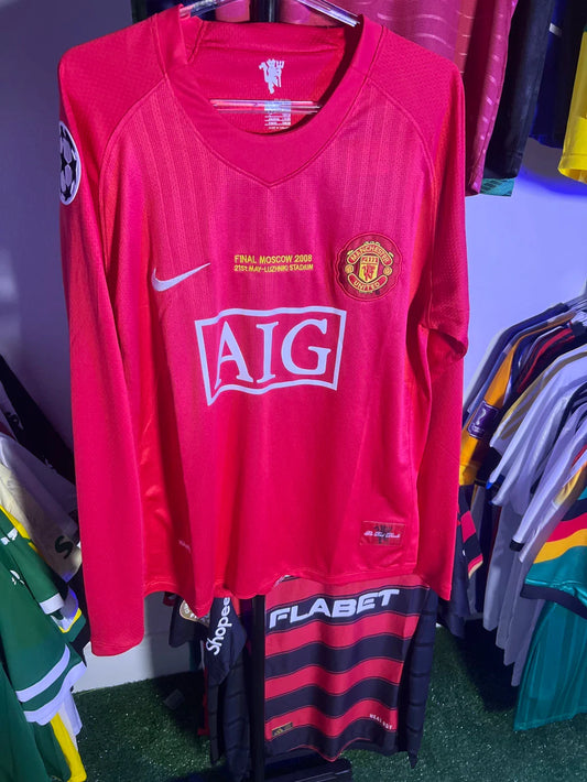 Camisa Manchester United 2007/08 - Retrô - Ronaldo #7