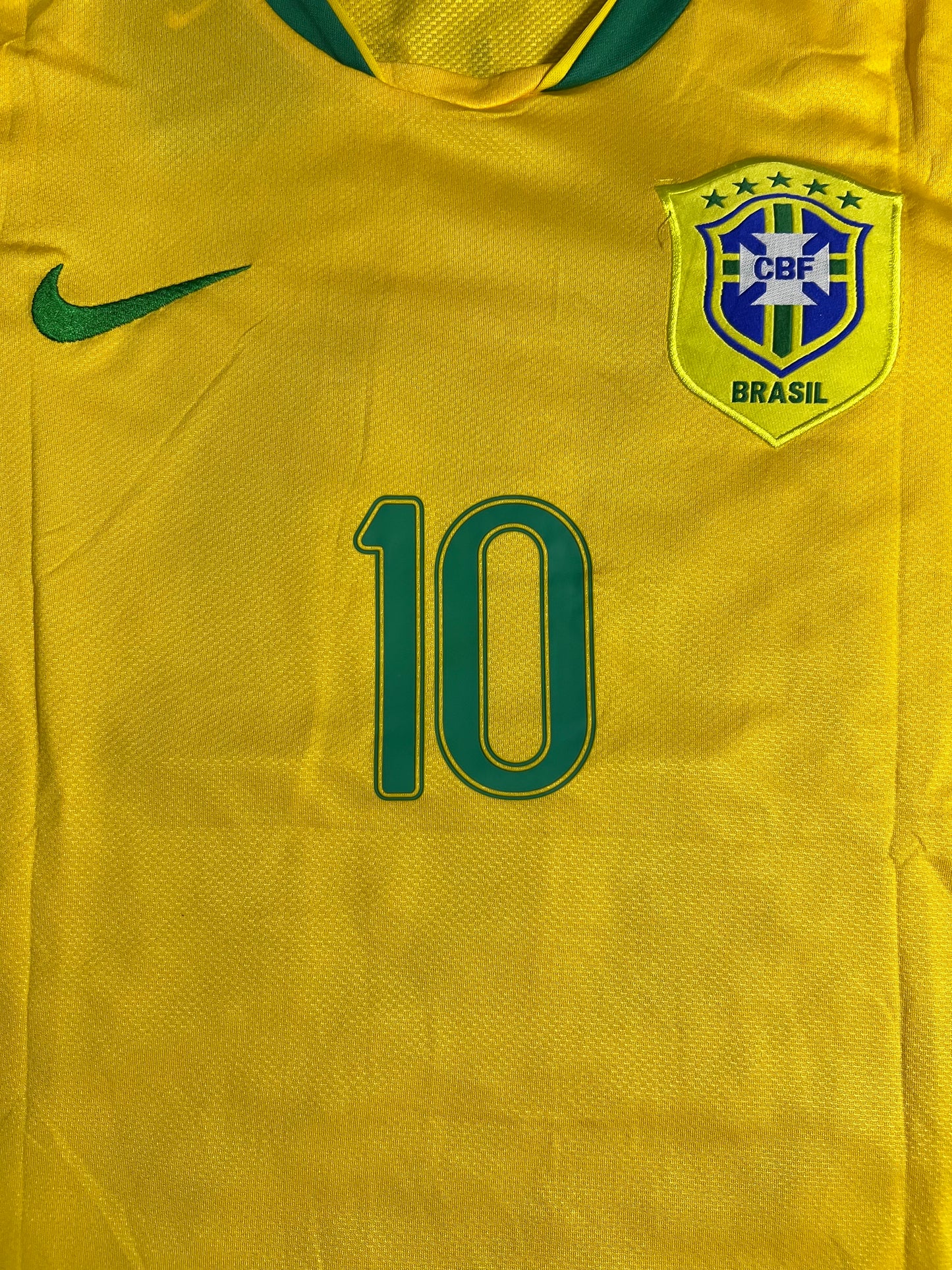 Camisa Brasil 2006- Ronaldinho # 10 | FutMantos