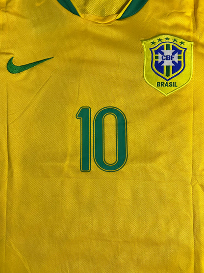 Camisa Brasil 2006- Ronaldinho # 10 | FutMantos
