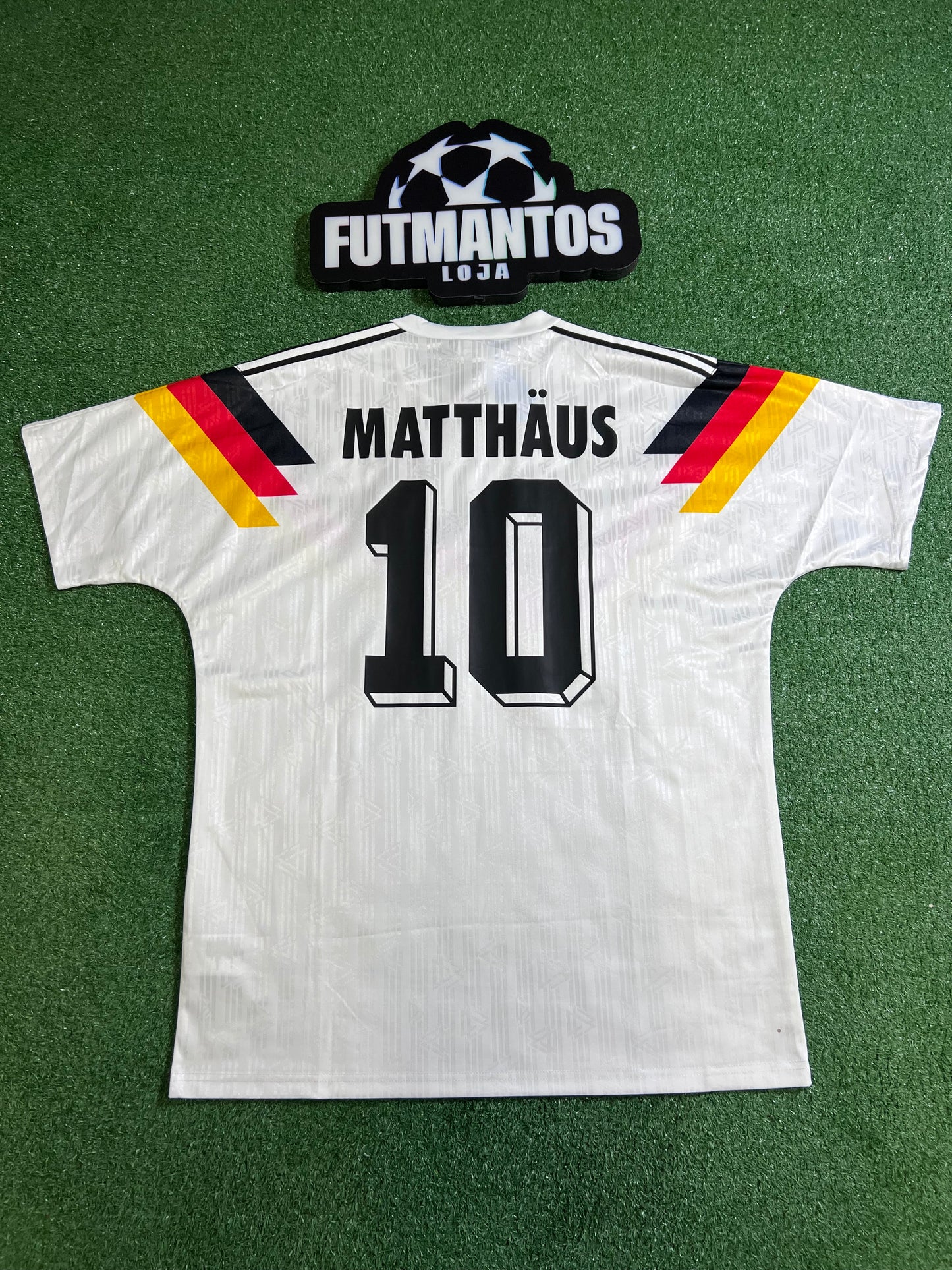 [TAM 2GG] Camisa Alemanha 1990 - Matthäus #10 | FutMantos
