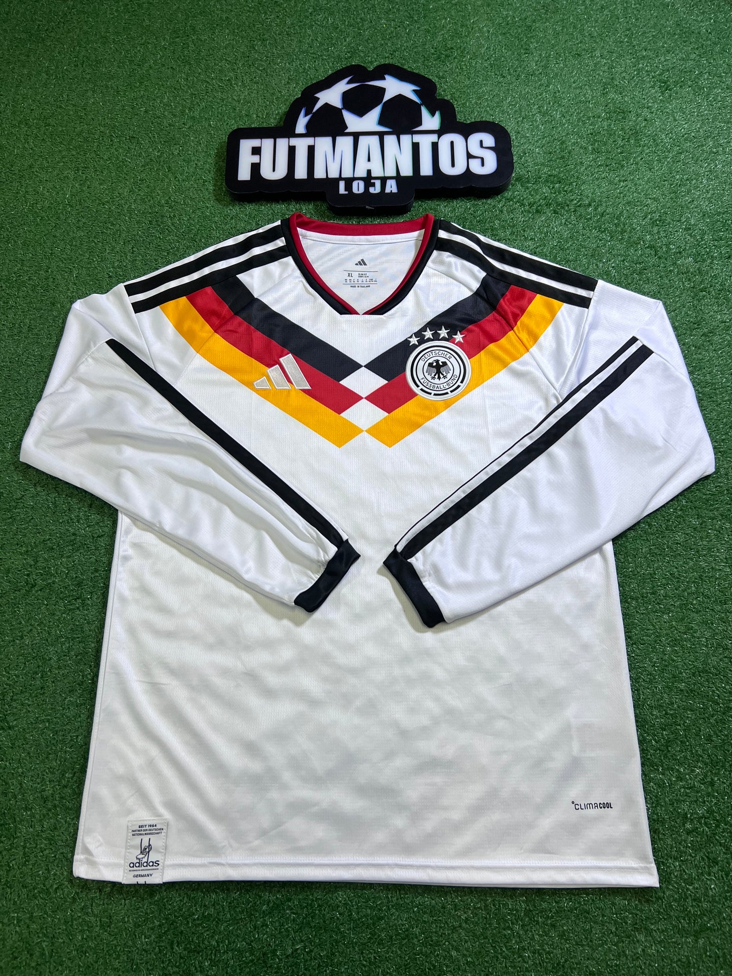 [TAM GG] Camisa Alemanha 2026 - Manga Longa | FutMantos