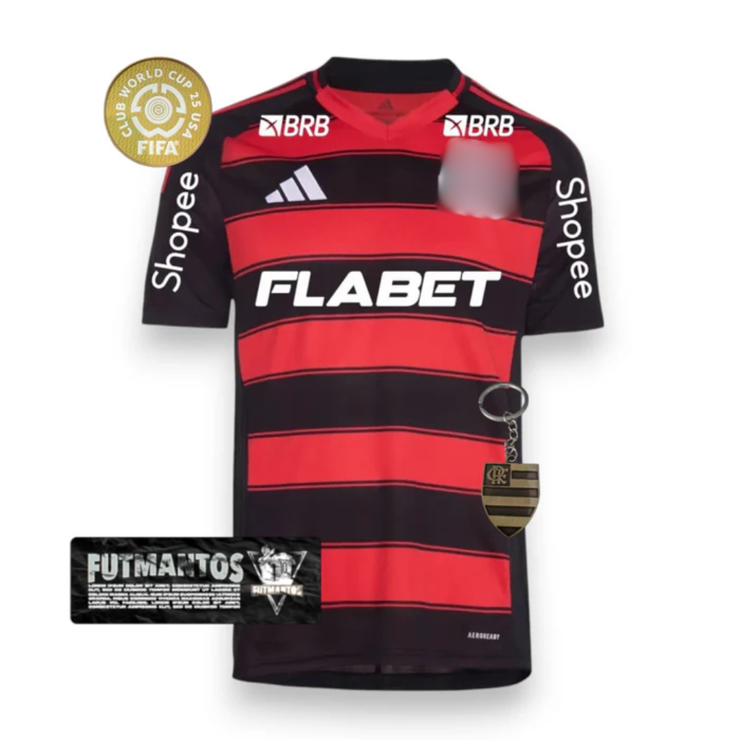 Camisa CRF 25/26 Com patrocínios | FutMantos