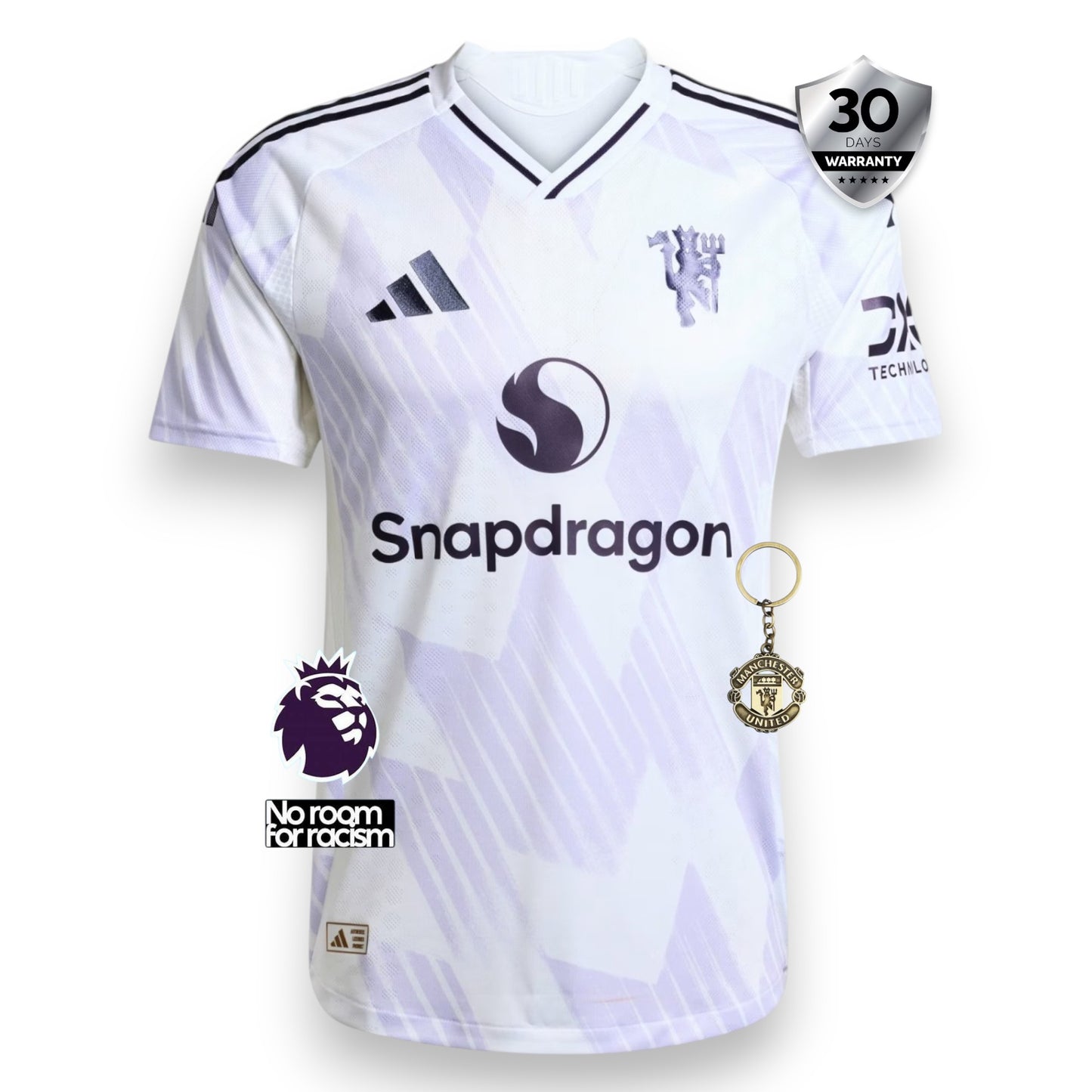 Camisa Manchester United II 25/26 - Branca | Futmantos