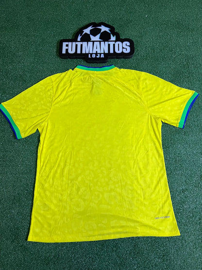Camisa Brasil 2022 - VERSÃO JOGADOR | FutMantos