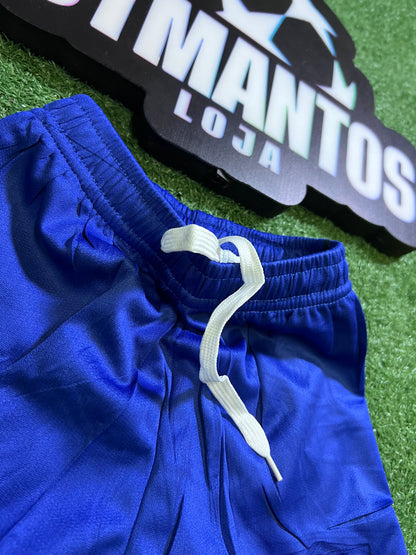 kit Infantil Brasil 26/27 -Gola Escura - Amarelo - FutMantos
