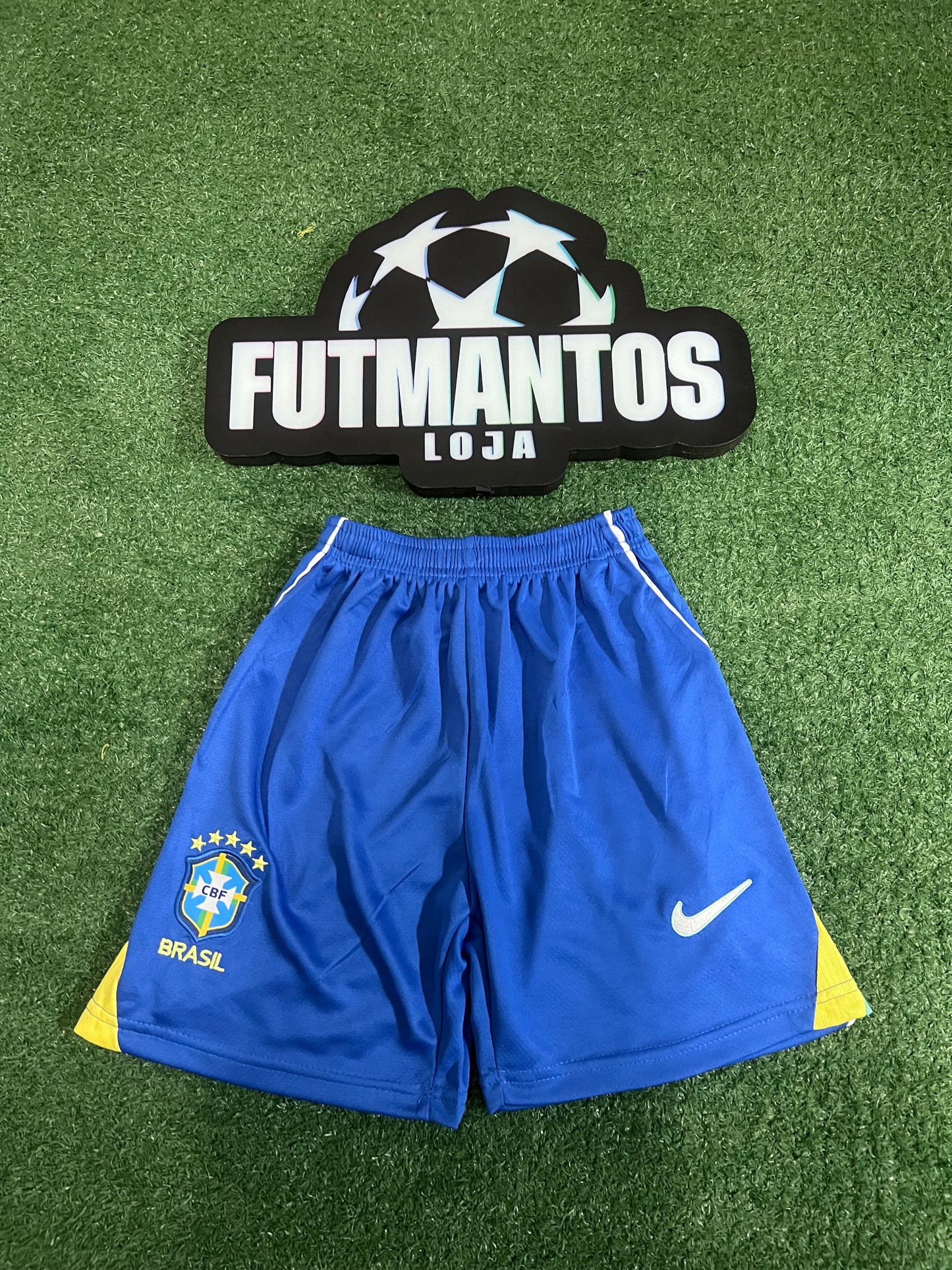 kit Infantil Brasil 26/27 - Amarelo |  FutMantos