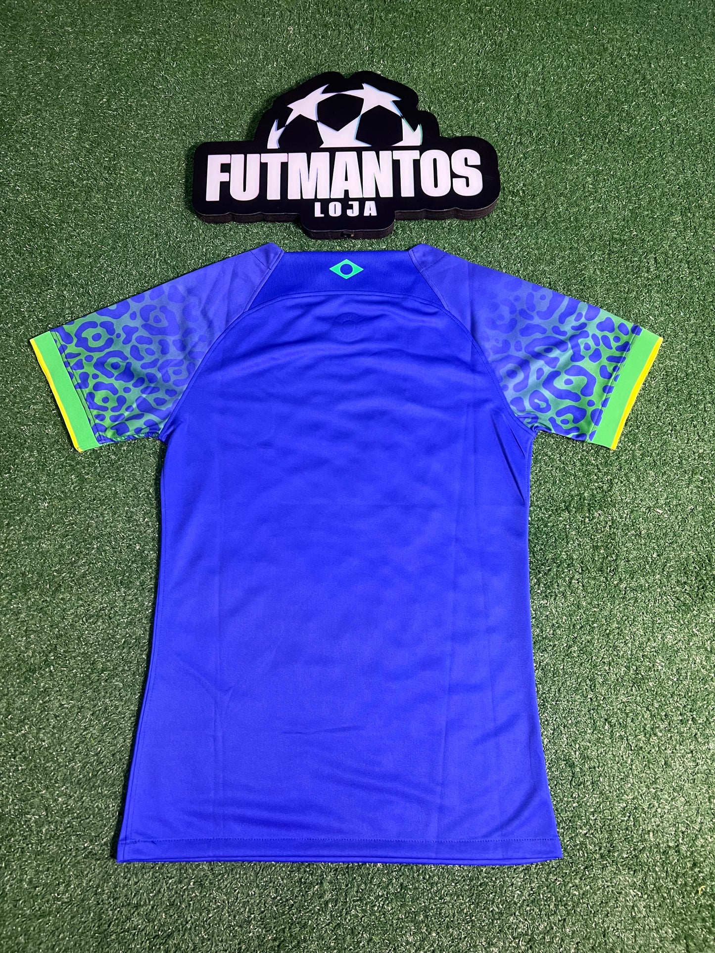 Camisa Brasil 2022 Azul - Feminina | FutMantos