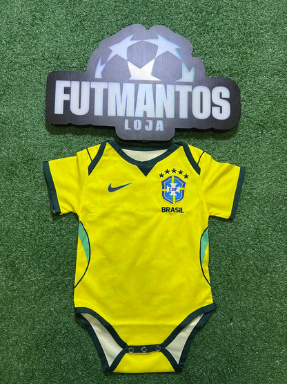 Body Brasil Amarela I 26/27 - Infantil | FutMantos