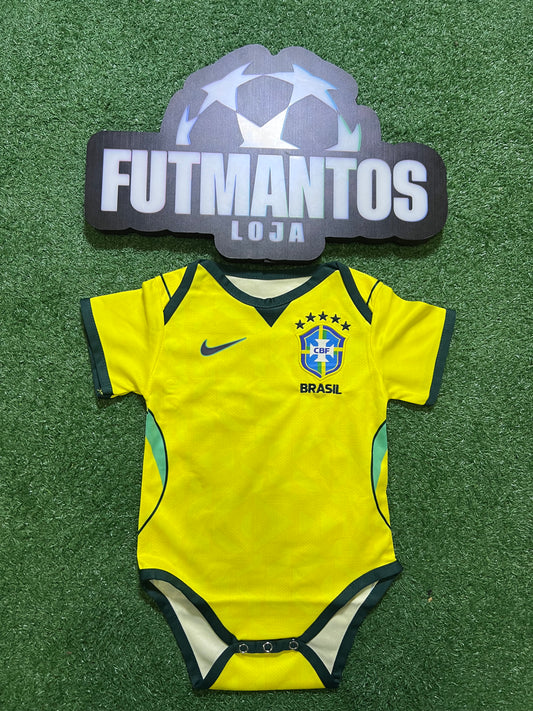 Body Brasil Amarela I 26/27 - Infantil | FutMantos