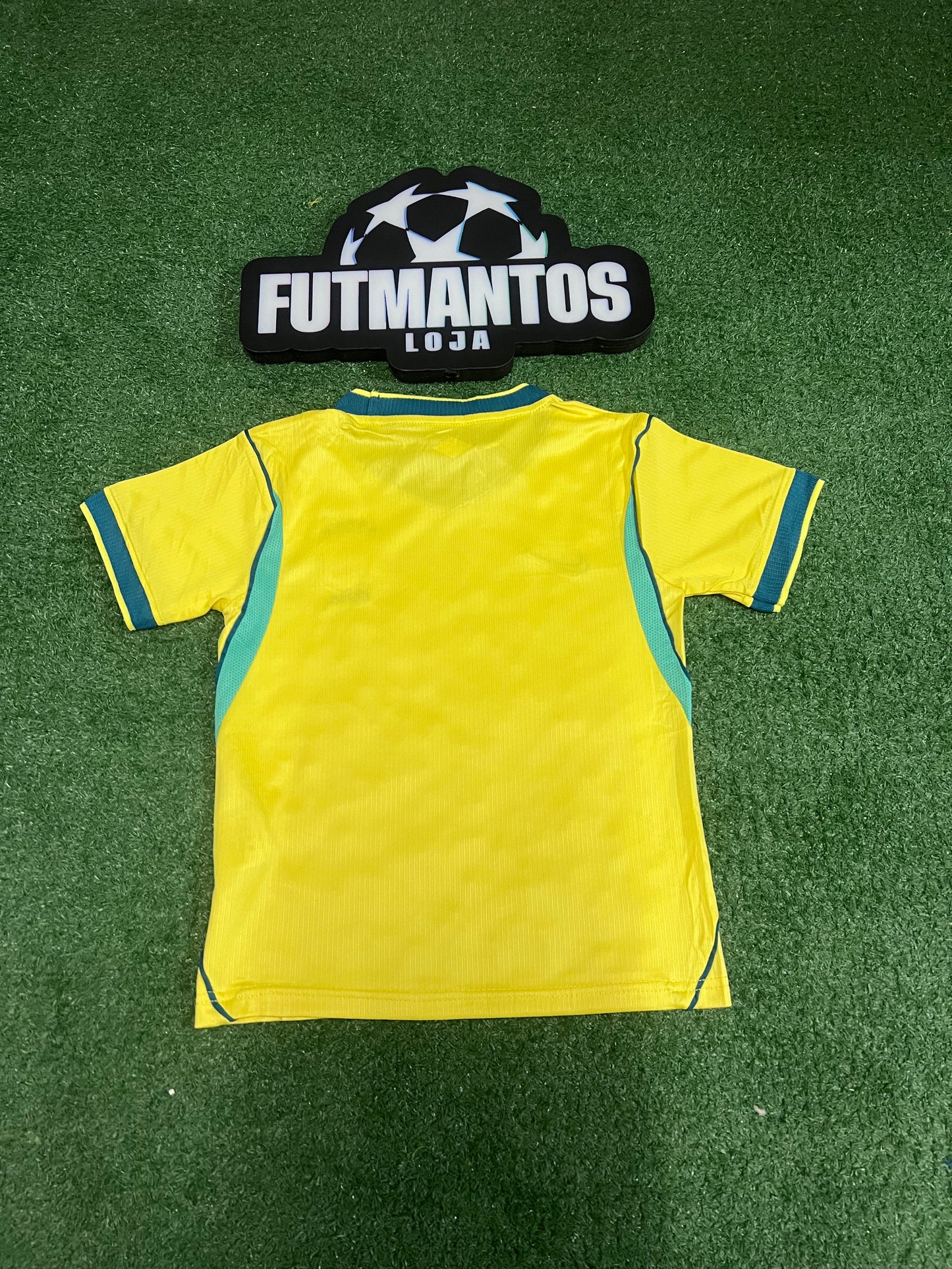 kit Infantil Brasil 26/27 - Amarelo |  FutMantos