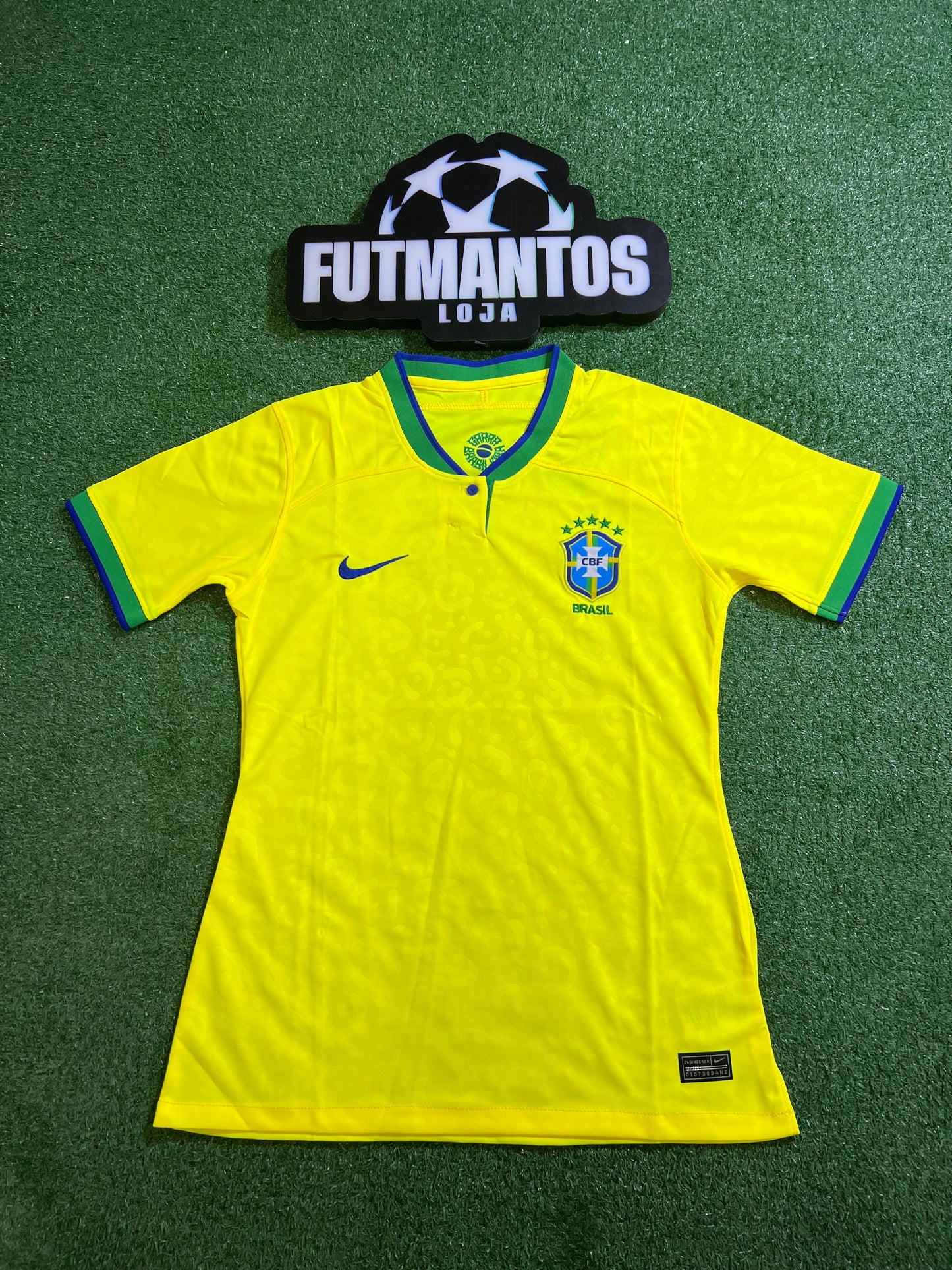 Camisa Brasil 2022 - Feminina | FutMantos