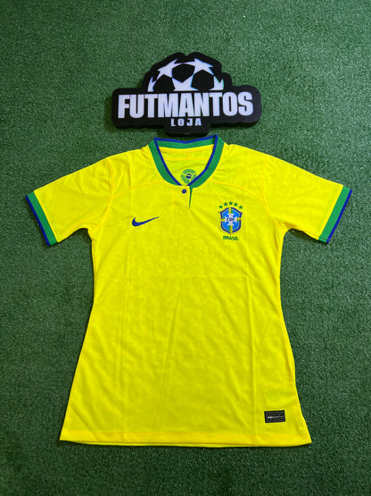 Camisa Brasil 2022 - Feminina | FutMantos