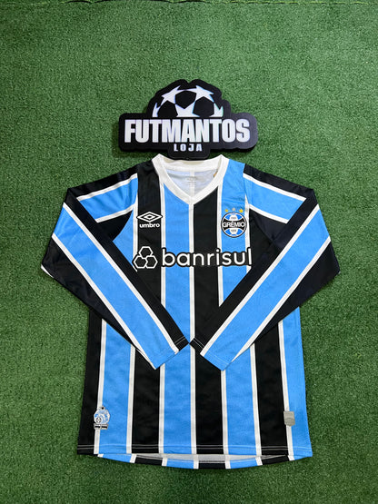 Camisa Grêmio Tricolor 24/25 - Manga Longa | FutMantos