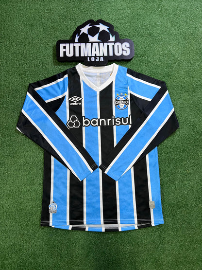 Camisa Grêmio Tricolor 24/25 - Manga Longa | FutMantos