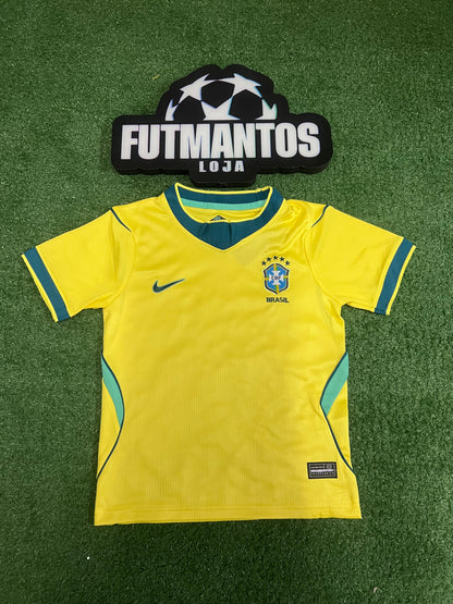kit Infantil Brasil 26/27 - Amarelo |  FutMantos
