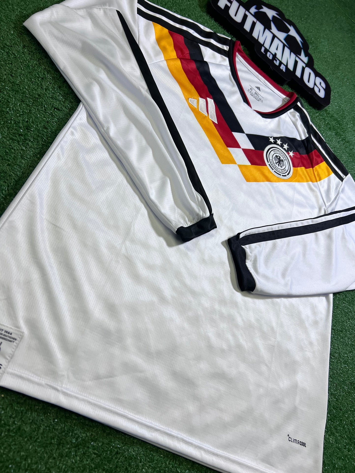 [TAM GG] Camisa Alemanha 2026 - Manga Longa | FutMantos