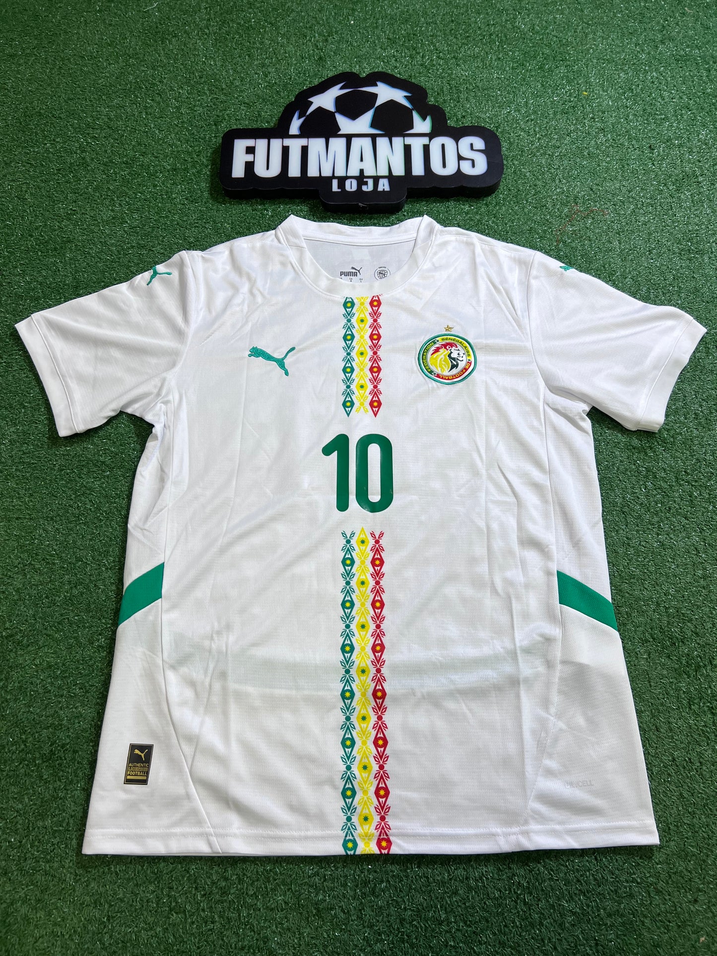 [TAM G] Camisa Senegal 25/26-Torcedor#10 | FutMantos