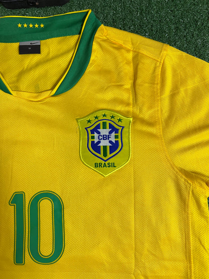 Camisa Brasil 2006- Ronaldinho # 10 | FutMantos