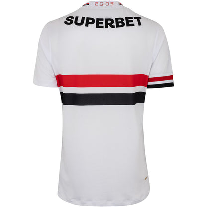 Camisa São Paulo I 25/26 - Feminina|FutMantos