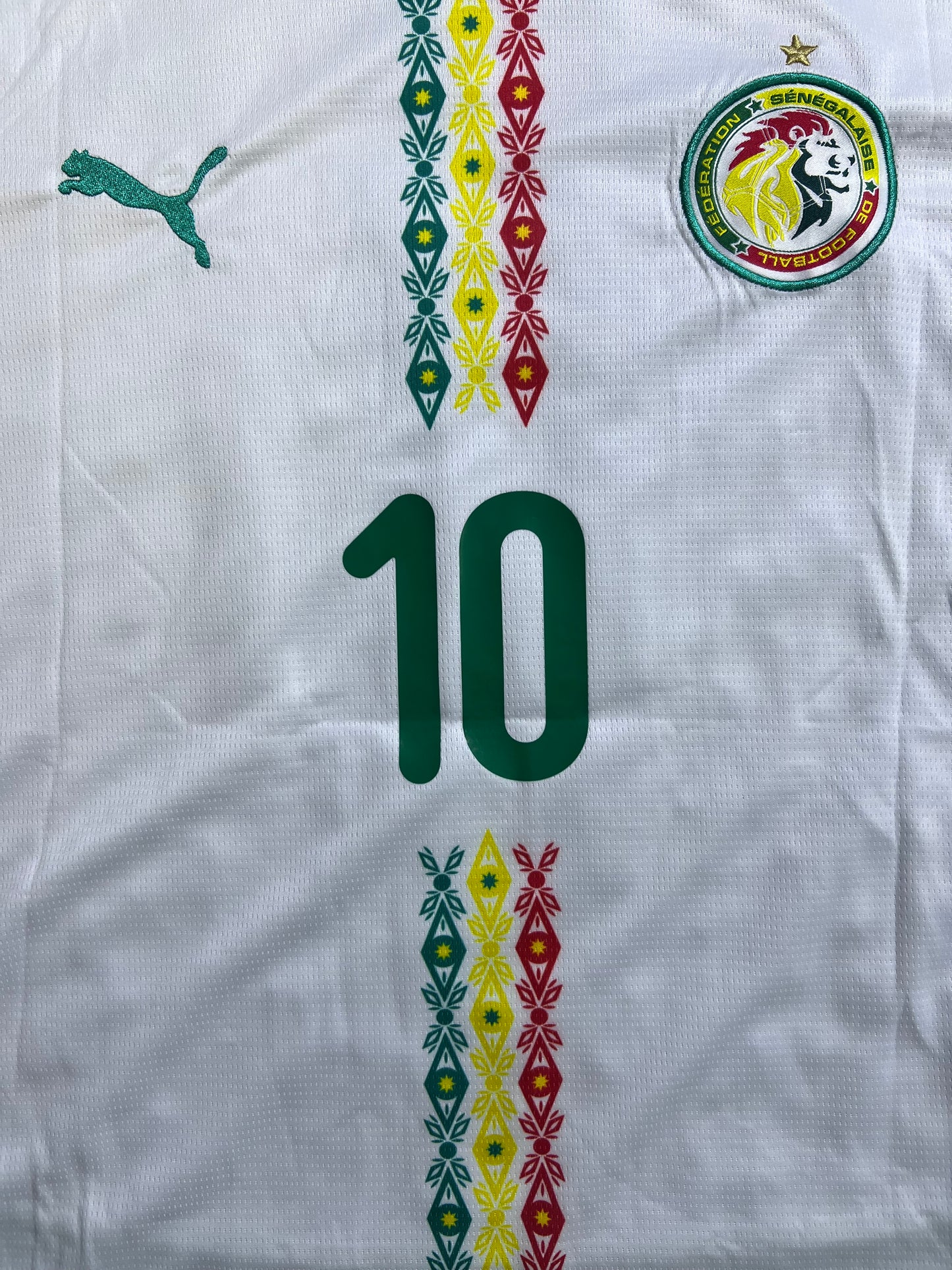 [TAM G] Camisa Senegal 25/26-Torcedor#10 | FutMantos
