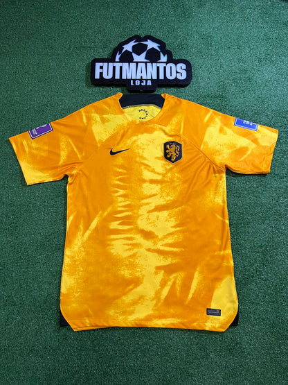[TAM GG] Camisa Holanda 2022-Torcedor | FutMantos