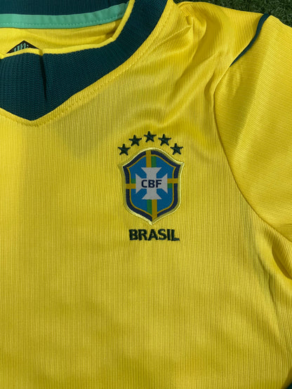 kit Infantil Brasil 26/27 - Amarelo |  FutMantos