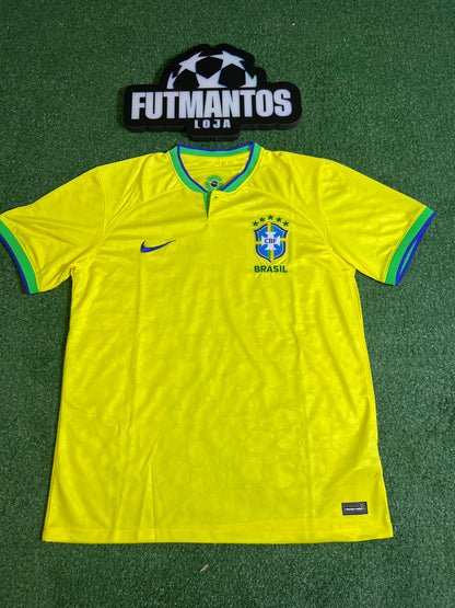 Camisa Brasil 2022 - Amarela | FutMantos
