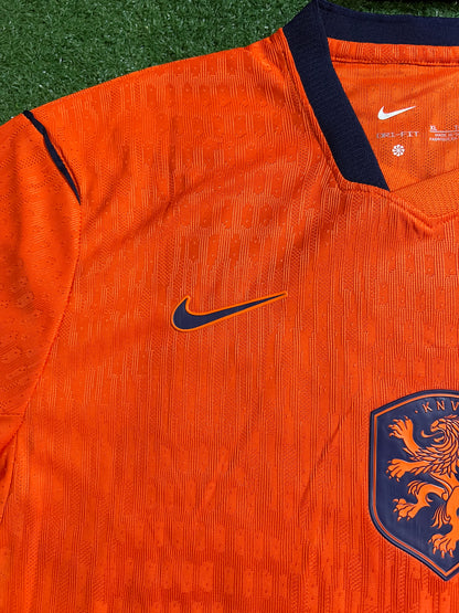 [TAM 2GG] Camisa Holanda 26/27-Jogador-Memphis#10 | FutMantos