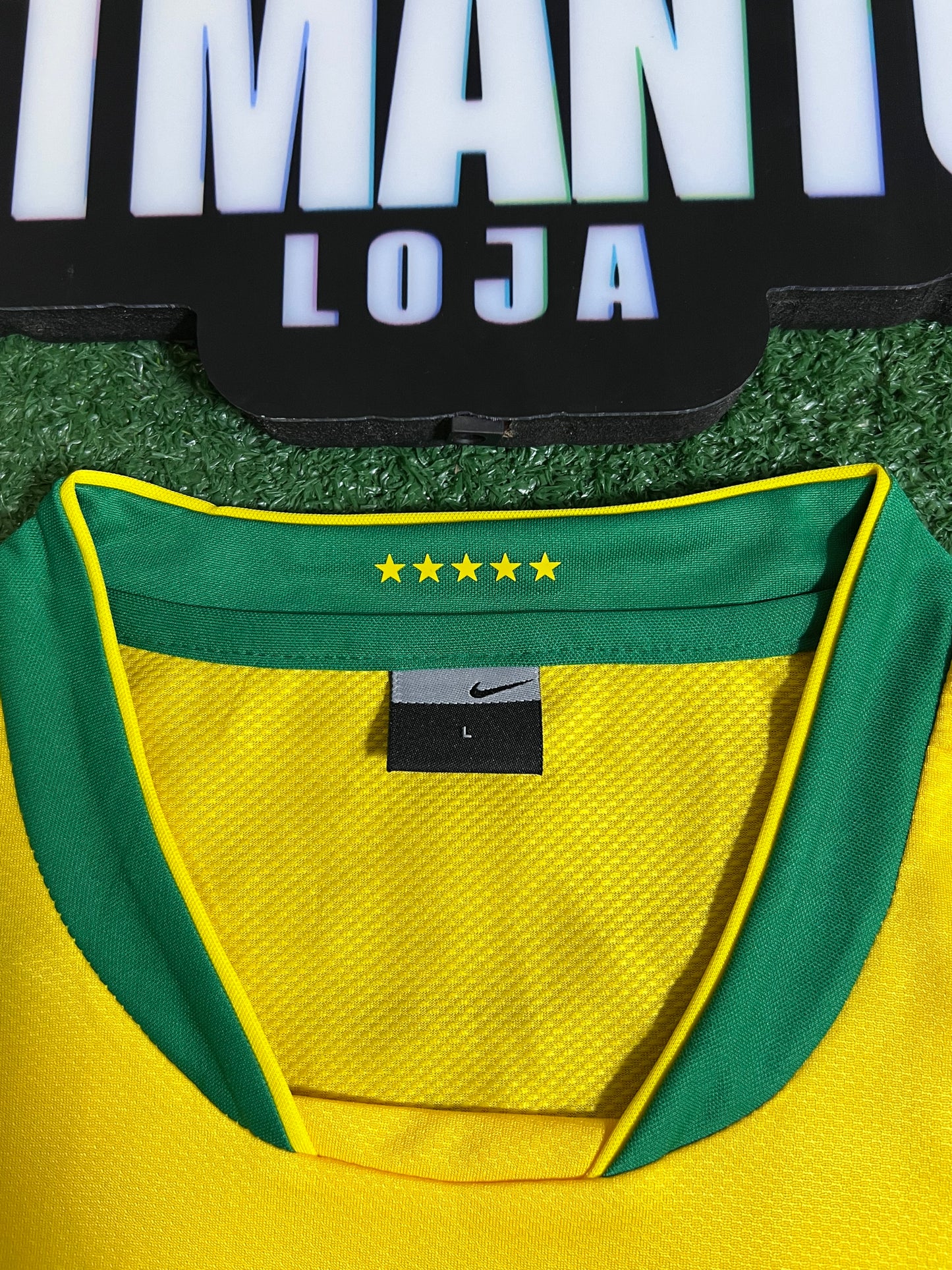 Camisa BrasiI Retrô 2006- Ronaldo #9 | FutMantos