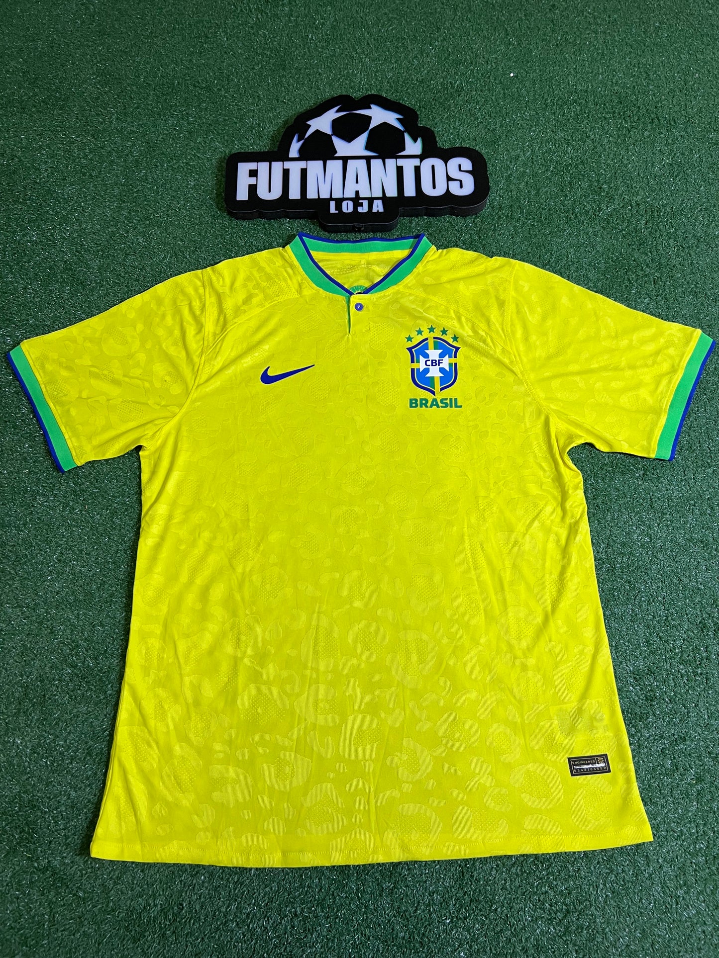 Camisa Brasil 2022 - VERSÃO JOGADOR | FutMantos