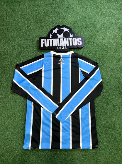 Camisa Grêmio Tricolor 24/25 - Manga Longa | FutMantos