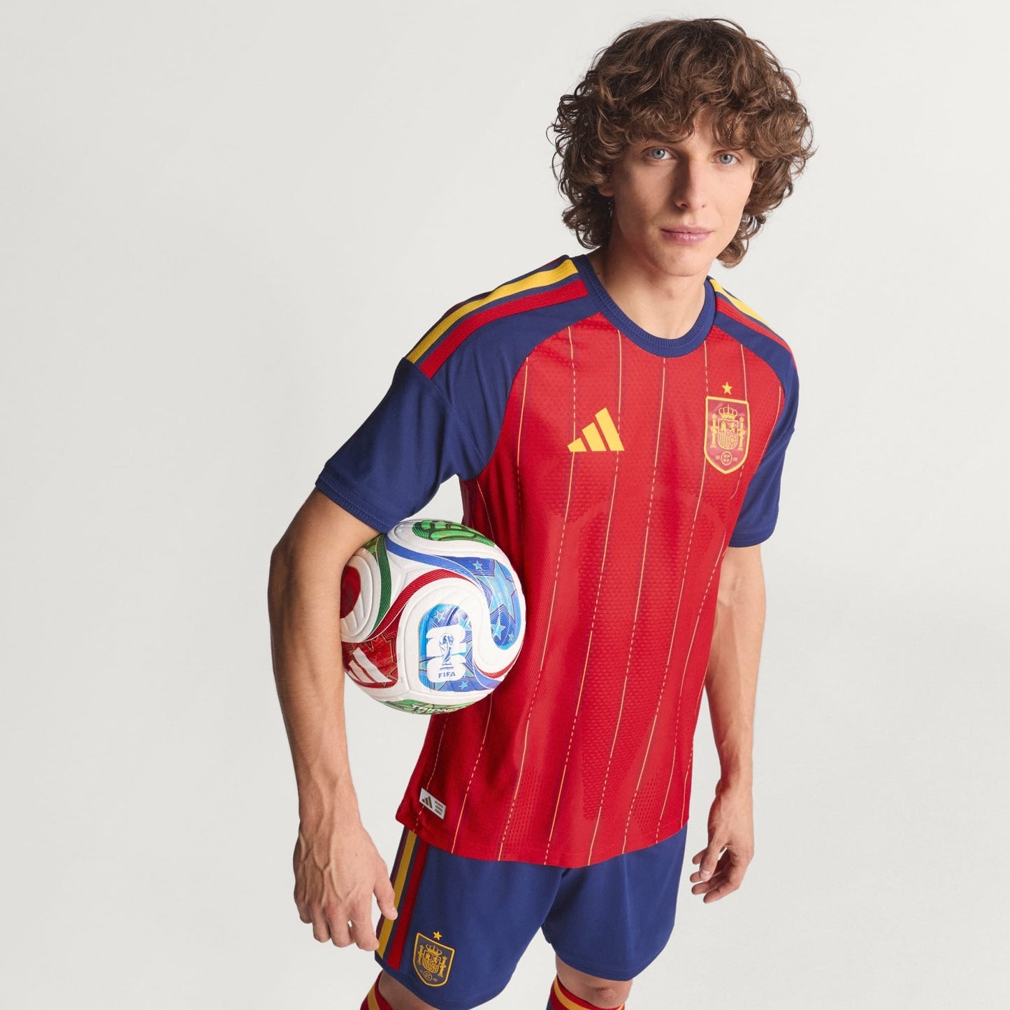 Camisa Espanha I 2026/27 - Versão Jogador | Futmantos