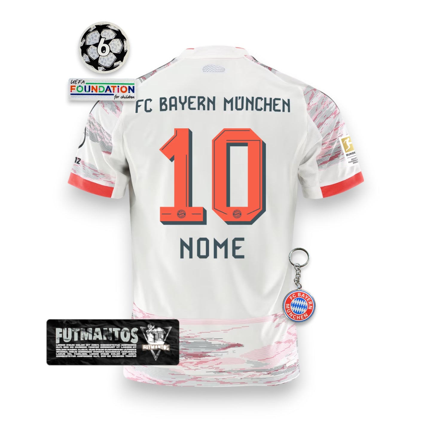 Camisa Bayern de Munique MÜLLER #25 - 25/26 | FutMantos