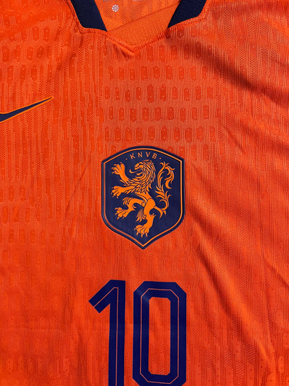 [TAM 2GG] Camisa Holanda 26/27-Jogador-Memphis#10 | FutMantos