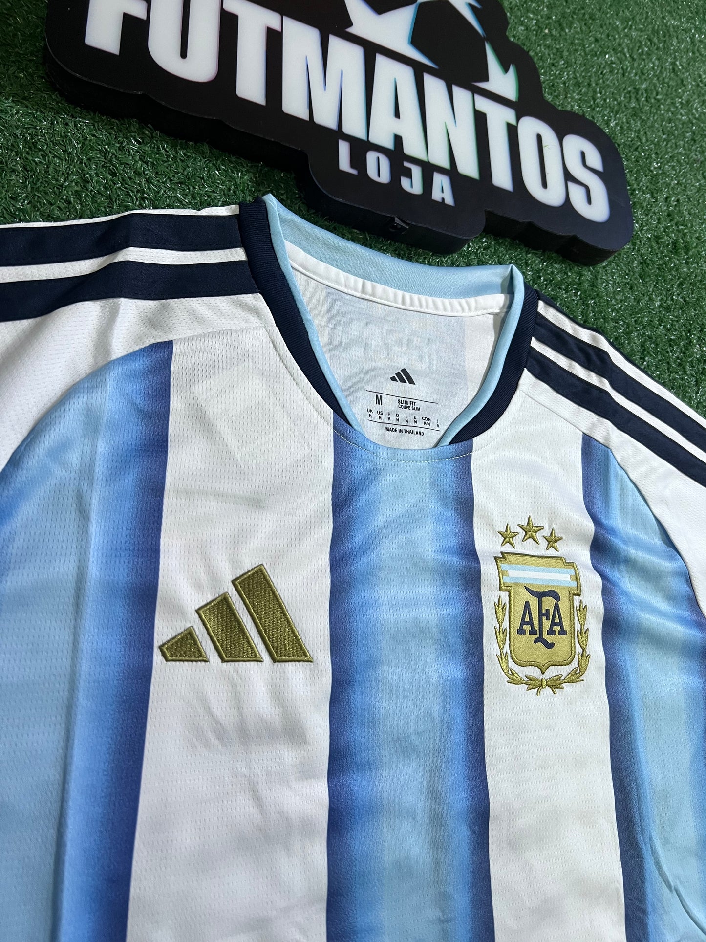 [TAM P, M, G, GG, 2GG] Camisa Argentina 2026 - Torcedor | FutMantos