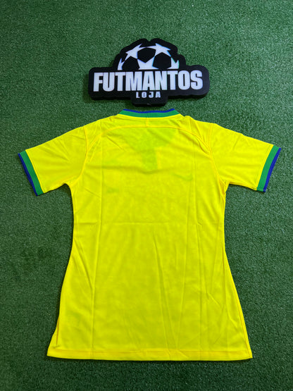 Camisa Brasil 2022 - Feminina | FutMantos