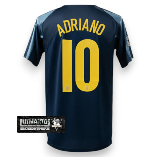 Camisa l Retrô Inter de Milão 04/05 -Adriano Imperador #10| FutMantos