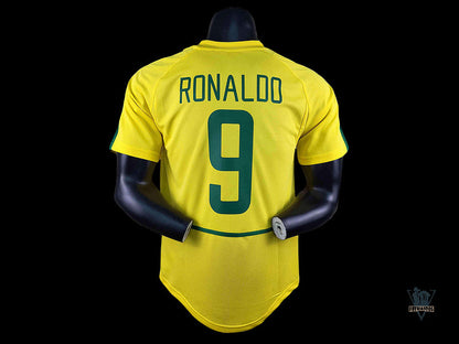 Camisa Brasil 2002 - Ronaldo #9 | Futmantos