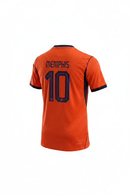 [TAM 2GG] Camisa Holanda 26/27-Jogador-Memphis#10 | FutMantos