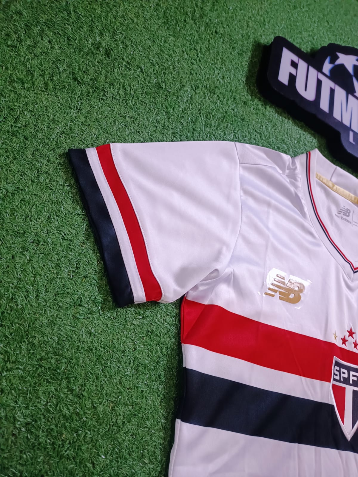Camisa São Paulo I 25/26 - Feminina|FutMantos