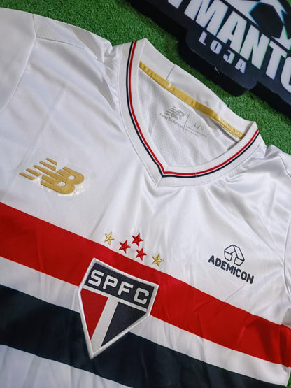 Camisa São Paulo I 25/26 - Feminina|FutMantos