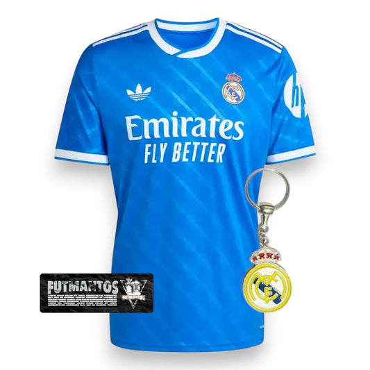 Real Madrid III 25/26 Torcedor Masculina Azul | FutMantos