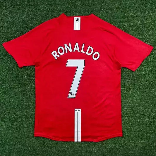 Camisa Manchester United 2007/08 - Retrô - Ronaldo #7