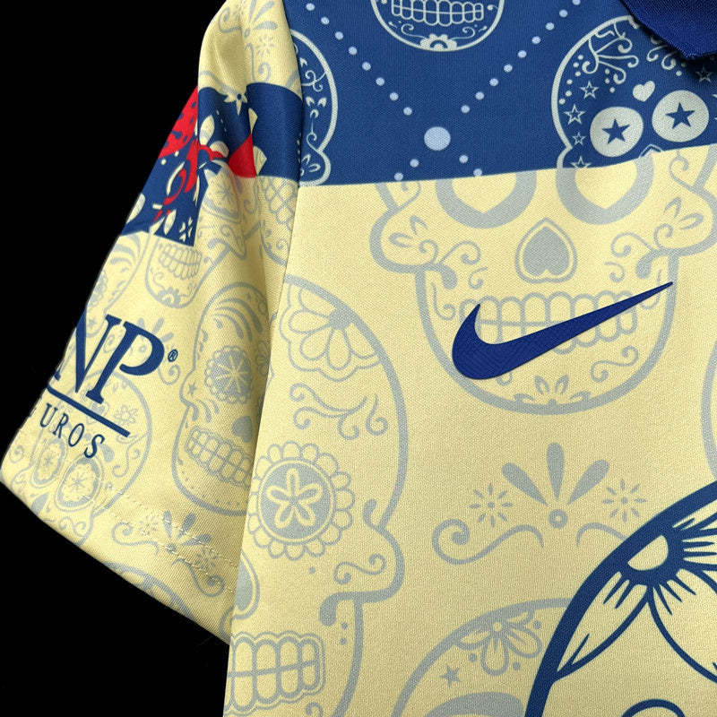 Camisa América do México 23/24 - Amarela Ed. Halloween | Futmantos