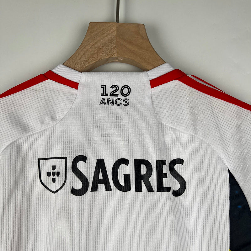 Kit Infantil Benfica 23/24 - Branco | Futmantos