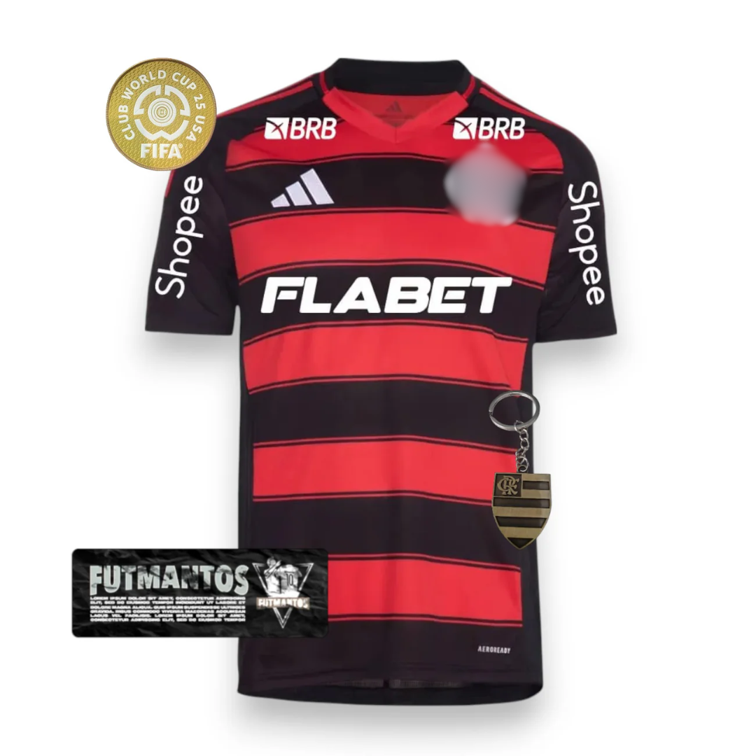 Camisa CRF I 25/26 Com Patrocínios | Futmantos