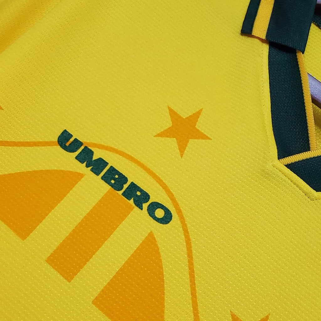 Camisa Seleção Brasileira Retrô 1993/1994 Amarela - | Futmantos