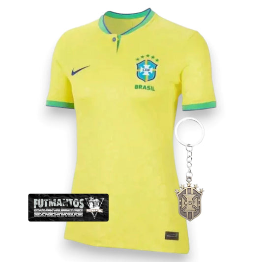 Camisa Brasil 2022 - Feminina | FutMantos
