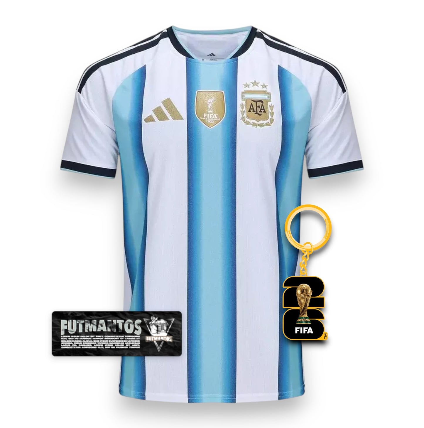 [TAM P, M, G, GG, 2GG] Camisa Argentina 2026 - Torcedor | FutMantos